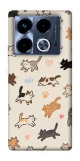Чохол на Infinix Note 40 4G Cat style ver.2 фото 1 з 1
