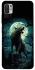 Чохол на Xiaomi Redmi Note 10 5G Вовк під місяцем фото 1 з 1