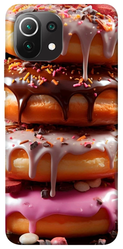 Чехол на Xiaomi Mi 11 Lite Пончики фото 1 из 1