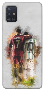 Чохол на Samsung Galaxy M51 Ronaldo та Messi фото 1 з 1