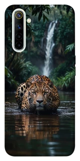 Чехол на Realme 6 Leopard in water фото 1 из 1