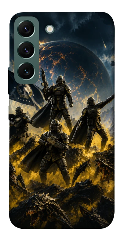 Чехол на Samsung Galaxy S22 HELLDIVERS фото 1 из 1