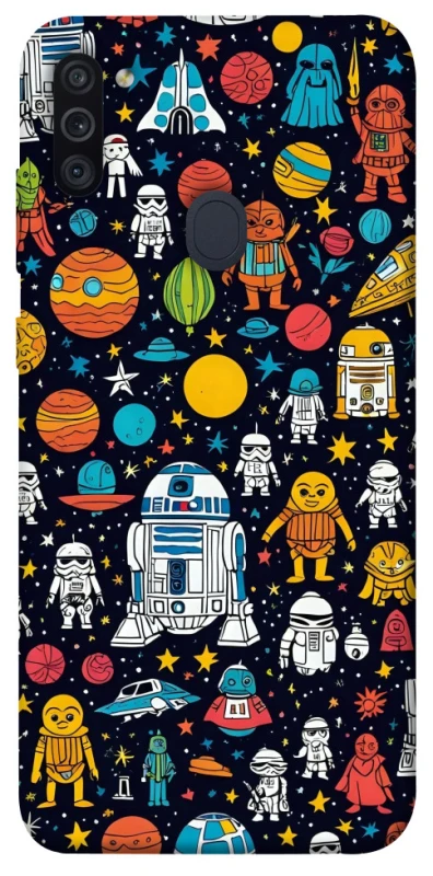 Чехол на Samsung Galaxy M11 Star Wars background ver.2 фото 1 из 1
