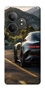 Чехол на Realme GT Neo 6 Car in the mountains фото 1 из 1