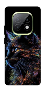 Чохол на Realme Narzo 70 Turbo Чорний кіт фото 1 з 1