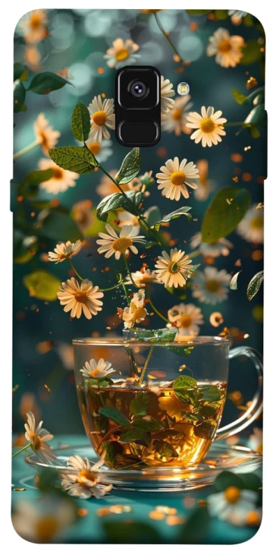 Чехол на Samsung A530 Galaxy A8 (2018) Flowers v15 фото 1 из 1