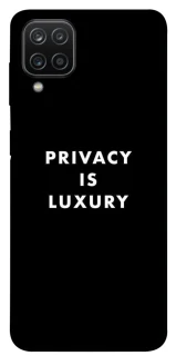 Чохол на Samsung Galaxy A12 Privacy is luxury фото 1 з 1