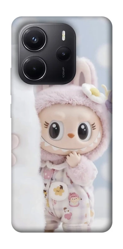 Чохол на Xiaomi Redmi Note 14 4G (Europe version) Labubu Happy фото 1 з 1