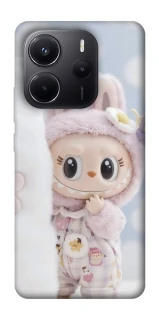 Чехол на Xiaomi Redmi Note 14 5G Labubu Happy фото 1 из 1