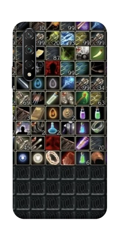 Чохол на Huawei Honor 20 / Nova 5T Inventory menu ver.2 фото 1 з 1