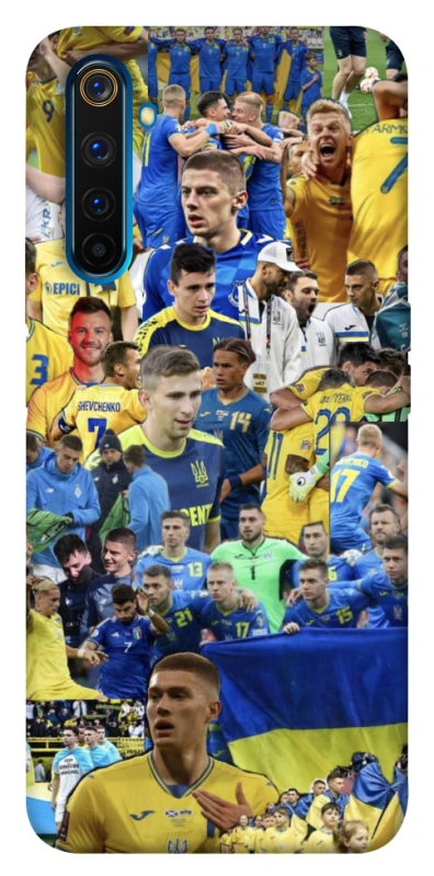 Чохол на Realme 6 Pro UA-Football ver.6 фото 1 з 1