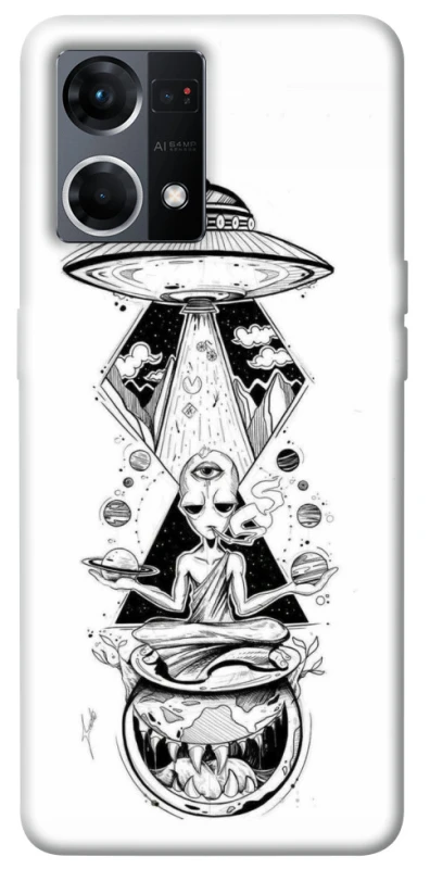 Чехол на Oppo Reno 7 4G Tattoo ver.4 фото 1 из 1