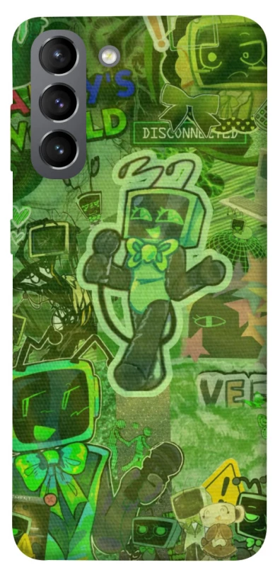 Чехол на Samsung Galaxy S21 Dandysworld tv green theme фото 1 из 1