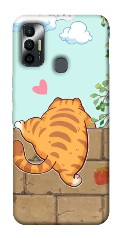 Чохол на TECNO Spark 7 Cat the meow фото 1 з 1