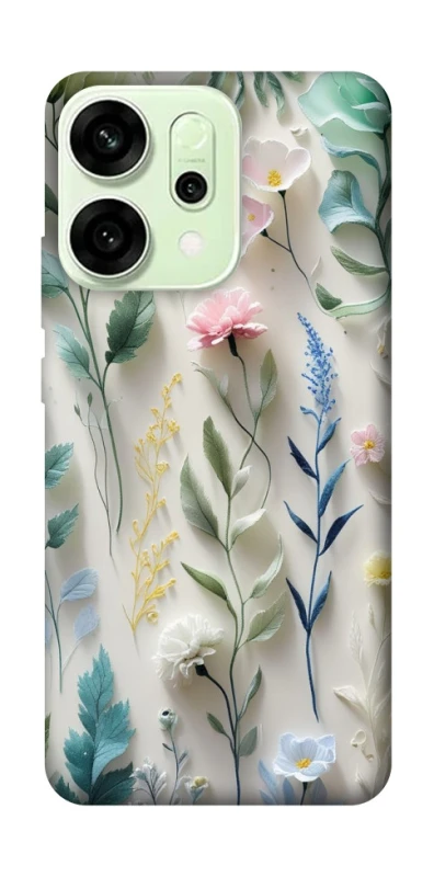 Чохол на Oppo Reno 14 Floral design ver.3 фото 1 з 1