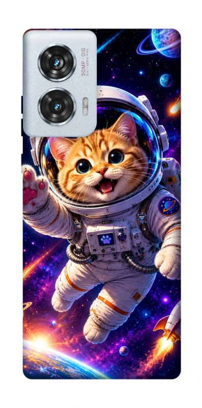 Чохол на Motorola Edge 50 Fusion Space Cat фото 1 з 1
