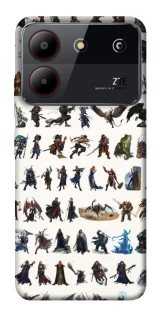 Чехол на ZTE Blade A54 4G Character Selection фото 1 из 1