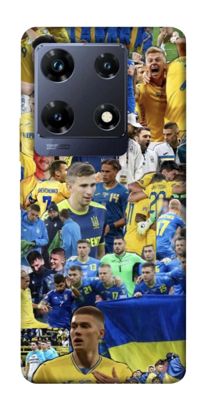 Чохол на Infinix Note 30 Pro UA-Football ver.6 фото 1 з 1
