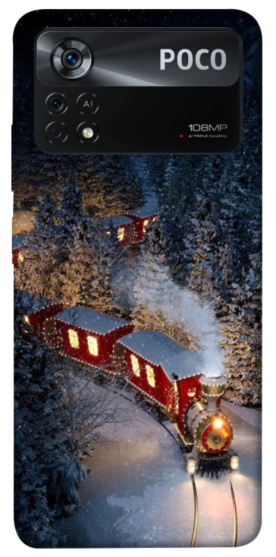 Чехол на Xiaomi Poco X4 Pro 5G Новогодний v15 фото 1 из 1