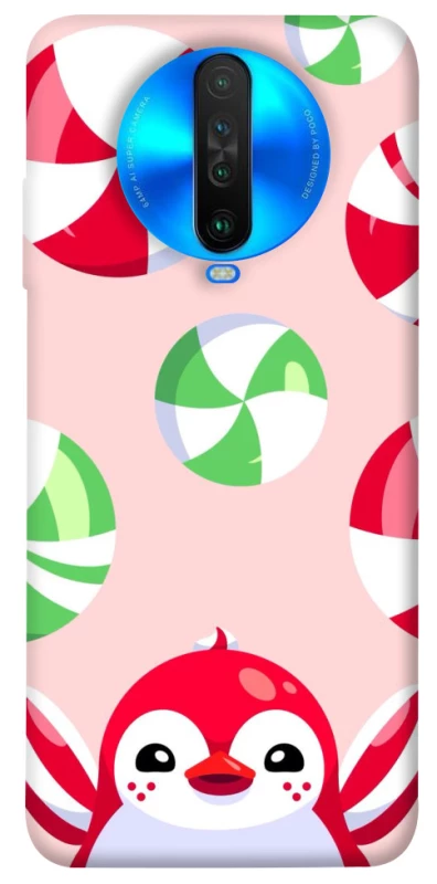 Чехол на Xiaomi Poco X2 Adopt Me Peppermint Penguin фото 1 из 1