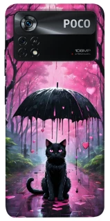 Чохол на Xiaomi Poco X4 Pro 5G Black cat фото 1 з 1