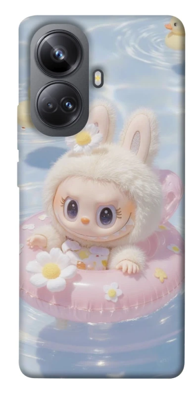 Чохол на Realme 10 Pro+ Labubu swimming фото 1 з 1