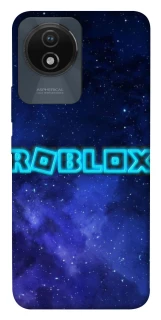 Чехол на Vivo Y02 Roblox Space Logo Blue фото 1 из 1