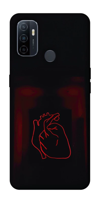 Чехол на Oppo A53 / A32 / A33 Красное сердце фото 1 из 1