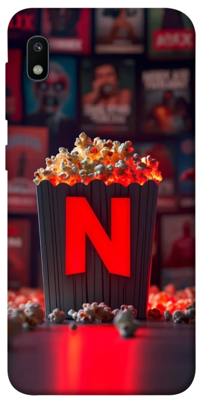 Чохол на Samsung Galaxy A10 (A105F) Netflix and popcorn фото 1 з 1