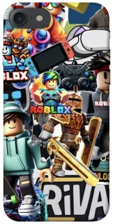 Чохол на Apple iPhone 7 / 8 (4.7") Roblox collage ver.1 фото 1 з 1