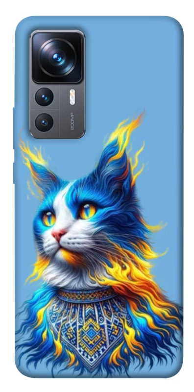 Чохол на Xiaomi 12T / 12T Pro Кіт патріот фото 1 з 1