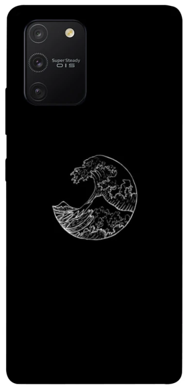 Чохол на Samsung Galaxy S10 Lite Black tsunami фото 1 з 1
