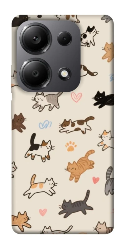 Чохол на Xiaomi Redmi Note 13 Pro 4G Cat style ver.2 фото 1 з 1