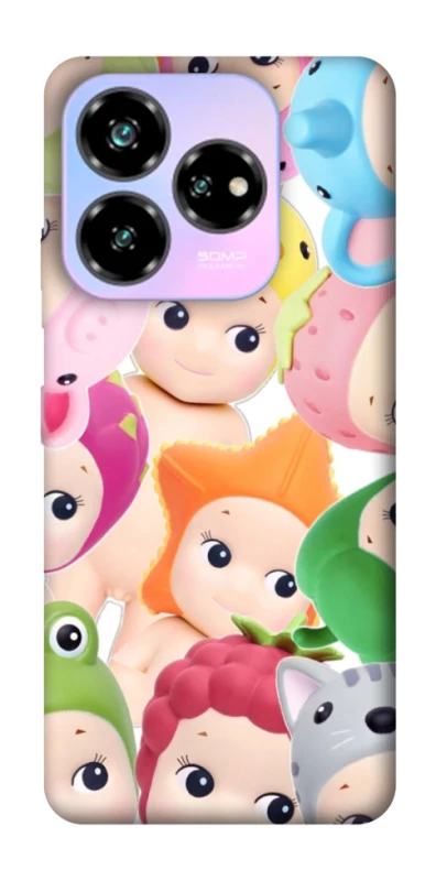 Чохол на ZTE Nubia V60 Desing Fruit-Zoo Kaleidoscope фото 1 з 1