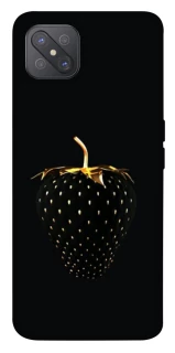 Чохол на Oppo A92s Чорна полуниця фото 1 з 1