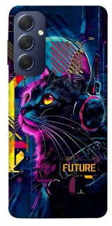 Чохол на Samsung Galaxy M54 5G Cyber Cat v2 фото 1 з 1