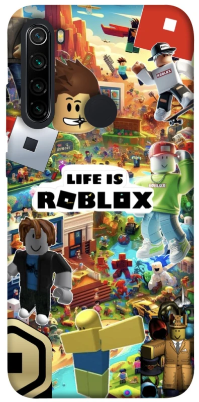 Чохол на Xiaomi Redmi Note 8 Life is Roblox фото 1 з 1