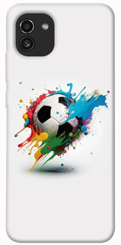 Чехол на Samsung Galaxy A03 Football Ball ver3 фото 1 из 1