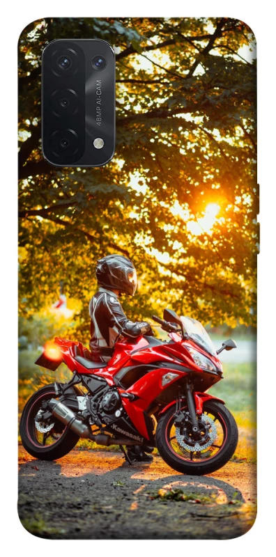 Чохол на Oppo A54 5G / A74 5G Промені заходу сонця фото 1 з 1