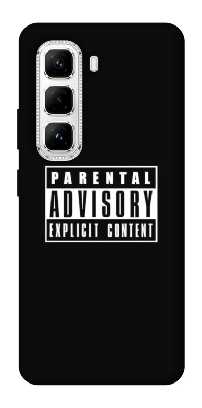 Чохол на Infinix Hot 50 Pro Parental Advisory Label фото 1 Чохол на Infinix Hot 50 Pro Parental Advisory Label фото 1 з 1