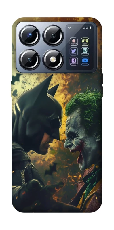 Чохол на Xiaomi POCO X8 Pro Batman and the Joker фото 1 з 1