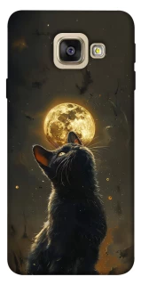 Чохол на Samsung A520 Galaxy A5 (2017) Кіт під місяцем v2 фото 1 з 1
