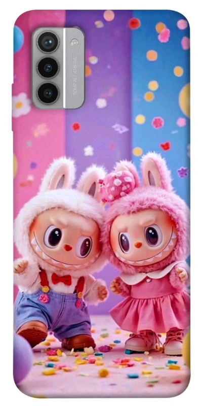 Чохол на Nokia G42 Labubu twins ver.3 фото 1 з 1