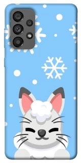 Чохол на Samsung Galaxy A73 5G Adopt Me Snow Kitty Smile фото 1 з 1