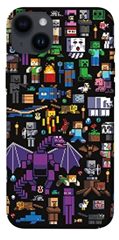 Чохол на Apple iPhone 14 Plus (6.7") Minecraft v5 фото 1 з 1