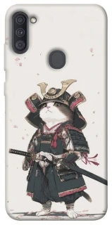 Чохол на Samsung Galaxy A11 Samurai Cat Warrior фото 1 з 1