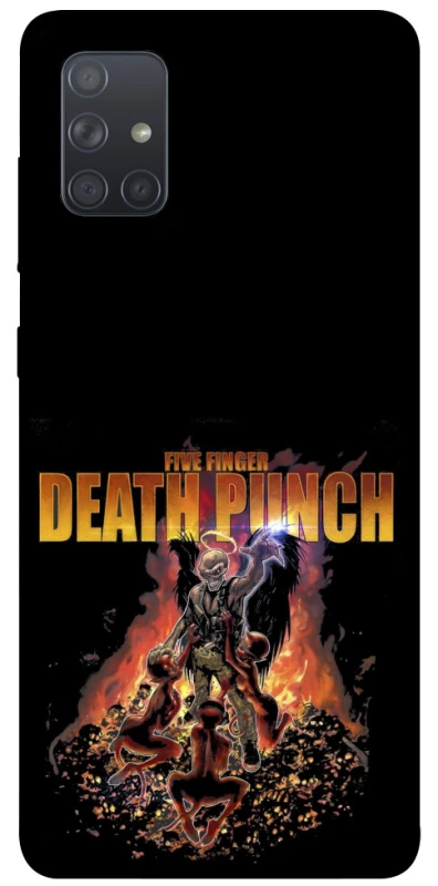Чехол на Samsung Galaxy A71 Five finger death punch фото 1 из 1