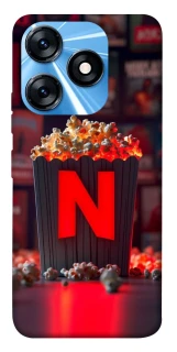 Чехол на TECNO Spark 10 Netflix and popcorn фото 1 из 1