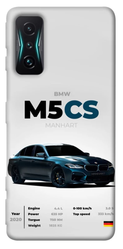 Чехол на Xiaomi Redmi K50 Gaming BMW M5 CS фото 1 из 1