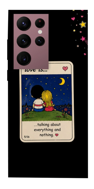 Чохол на Samsung Galaxy S22 Ultra Love is ver.6 фото 1 з 1
